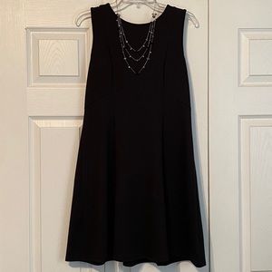 Maurices Black Ponte Dress - Size Large